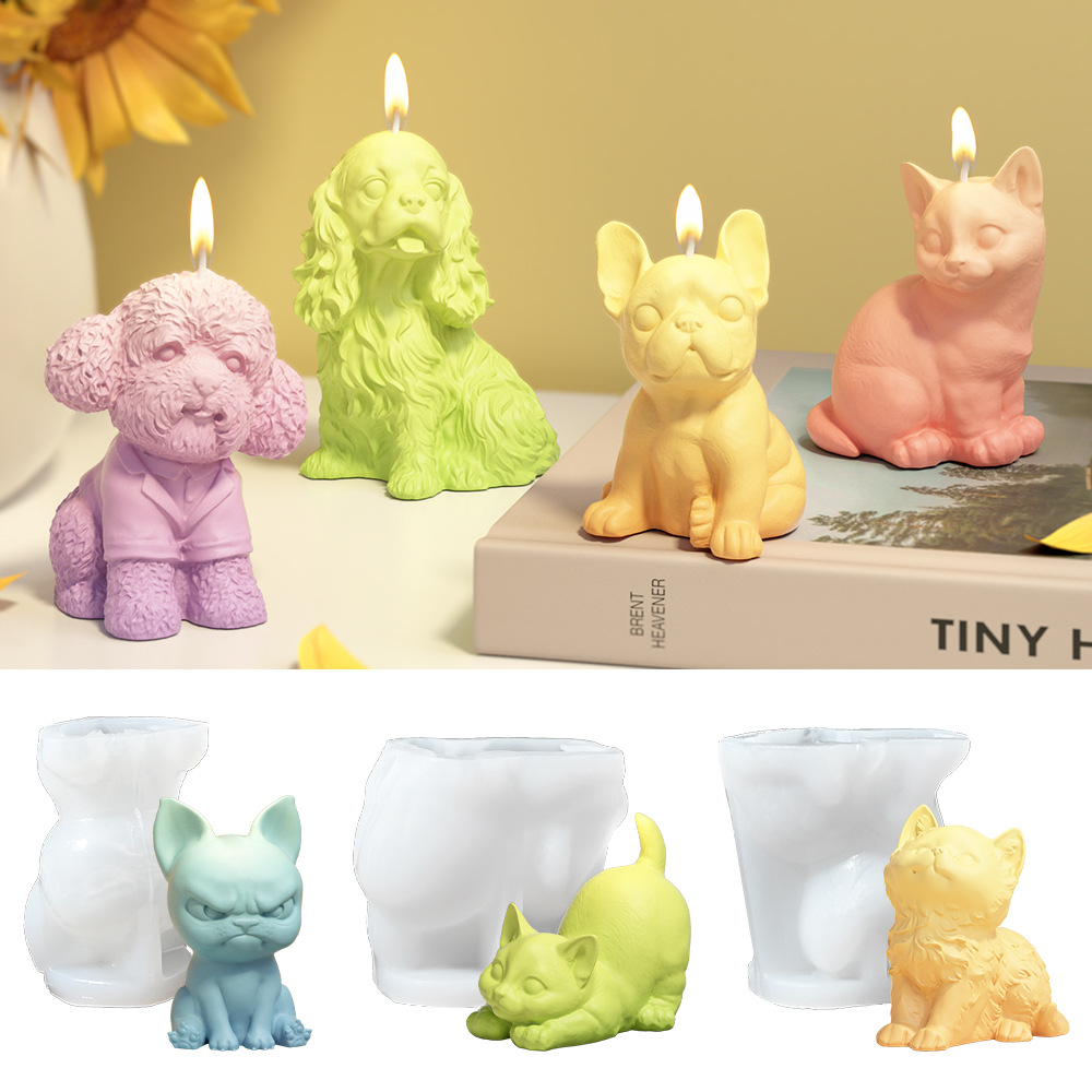 Soap Making Gifts - Sitting Labrador Puppy Silicone Mold for