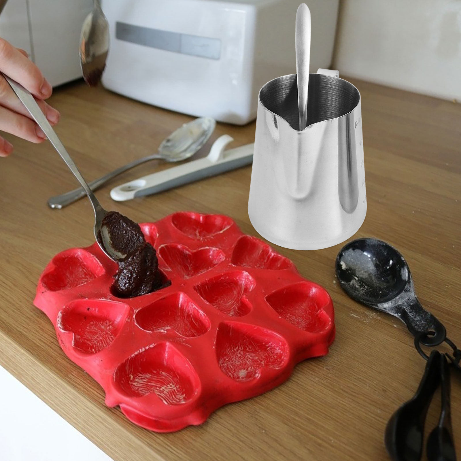 Soap Making Double Boiler - 1Set Double Boiler Melting Pot Stainless