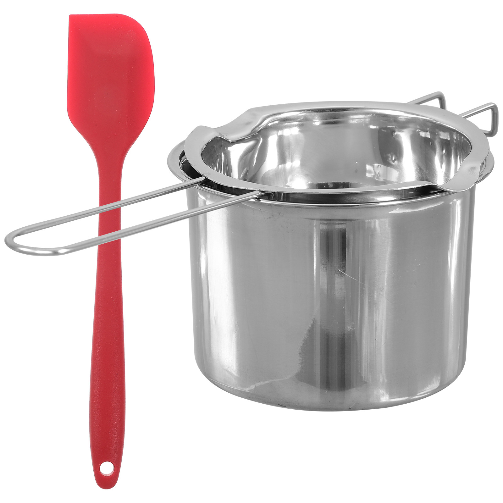 Soap Making Double Boiler - 1Set Heavy Duty Stainless Steel Melting