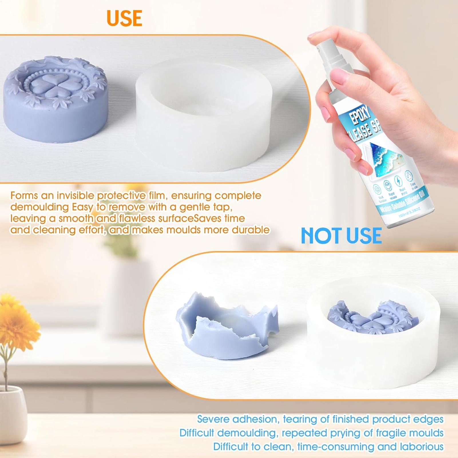 100ml Silicone Release Spray E - Soap Making Bar recension och pris