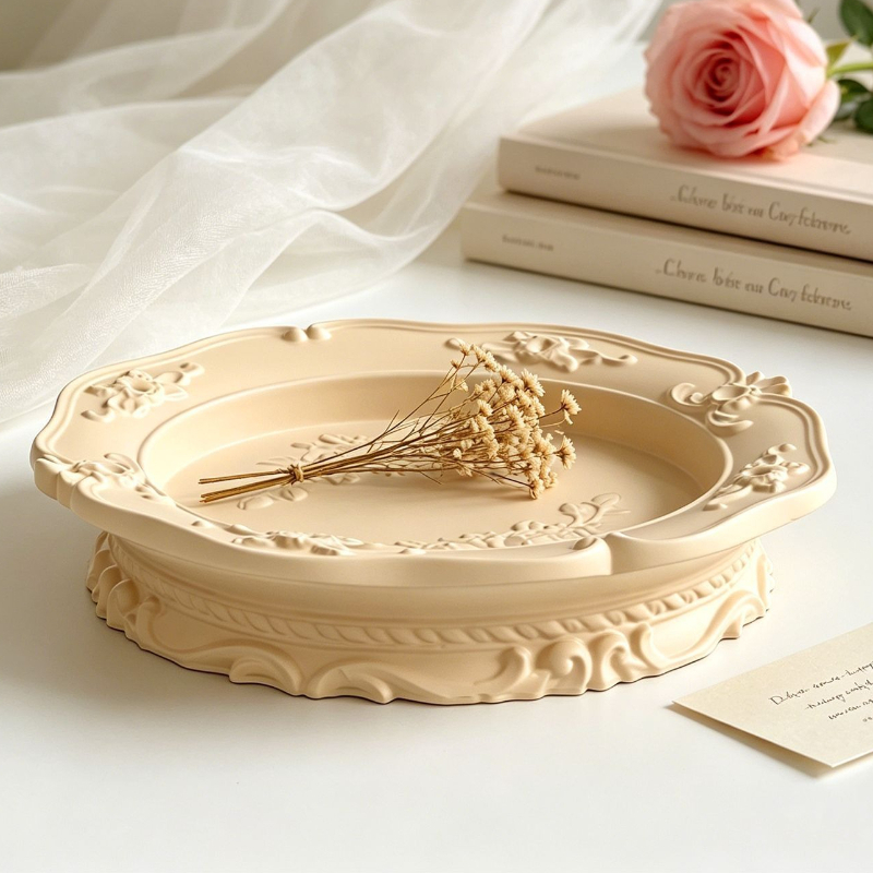 Elegant Vintage Baroque Lace S - Soap Making Bar recension och pris