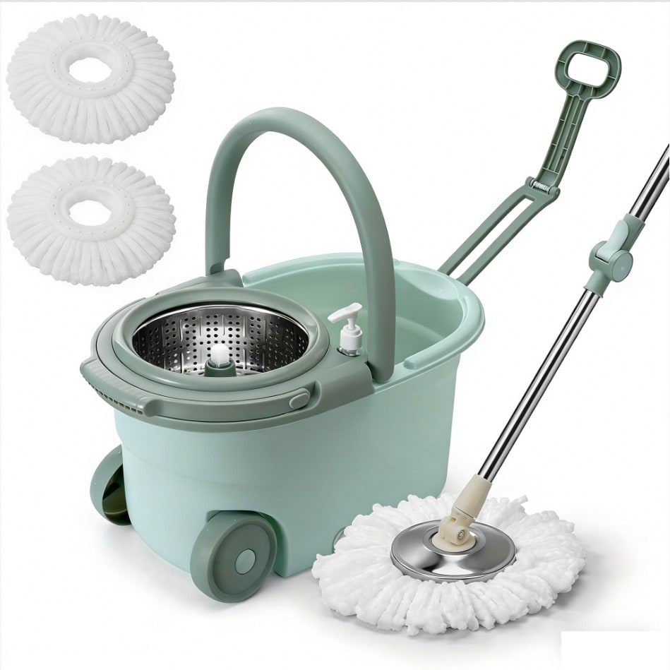 360 Spin Mop And Bucket System - Kraft Soap Label recension och pris