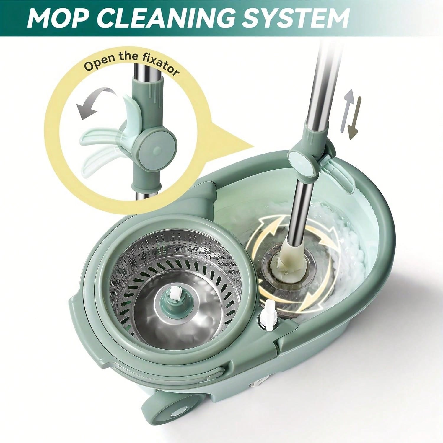 360 Spin Mop And Bucket System - Kraft Soap Label recension och pris