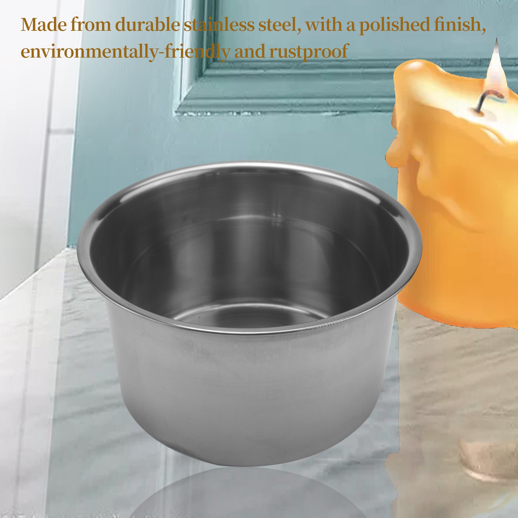 AEE8-4 Set Stainless Steel Dou - Soap Making Double Boiler recension och pris
