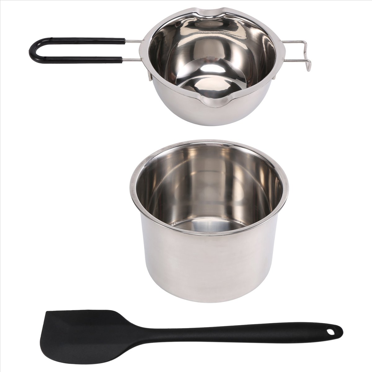 ABLQ Double Boiler Pot Set Sta - Soap Making Double Boiler recension och pris