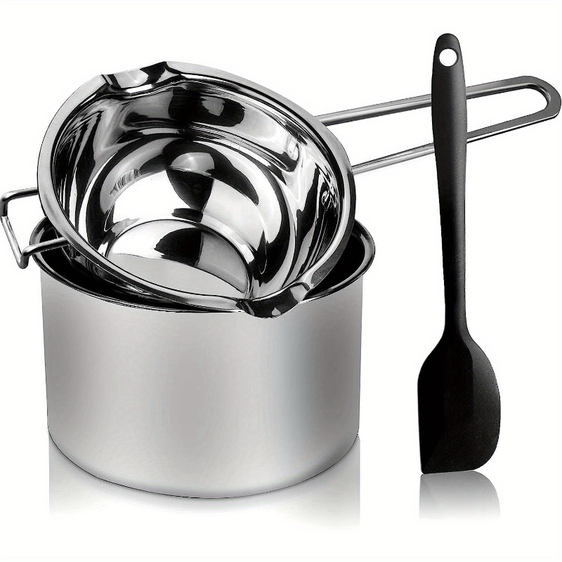 Double Boiler Pot Set Stainles - Soap Making Double Boiler recension och pris