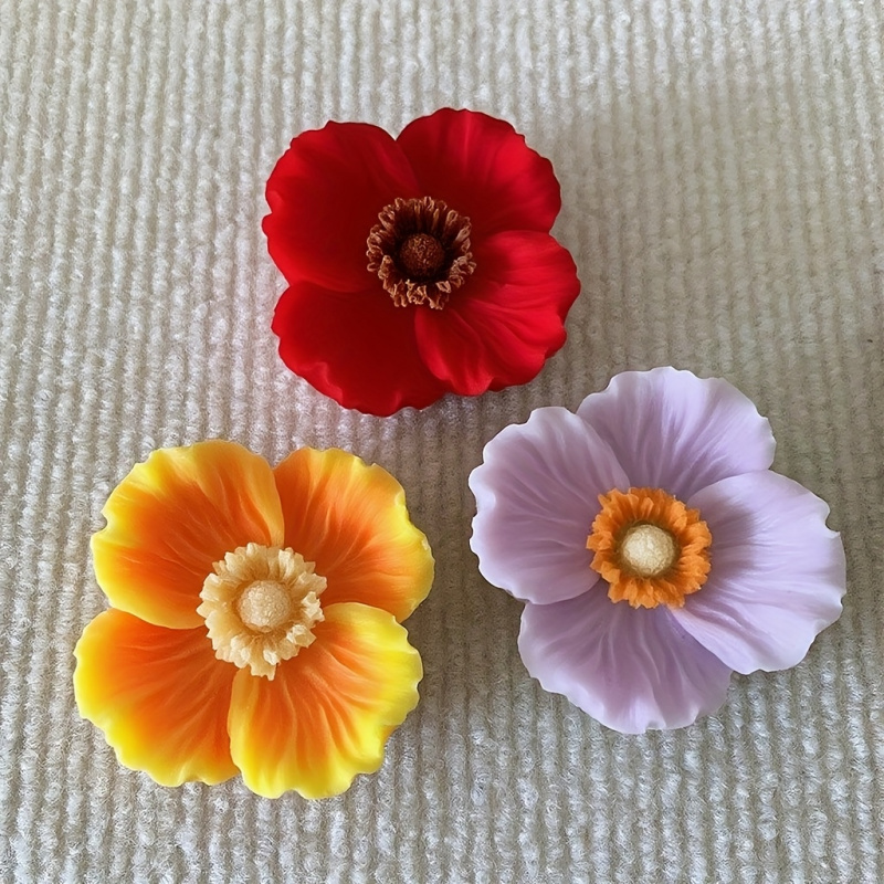 3Flower silicone mold，Silicone - Soap Making Liquid recension och pris