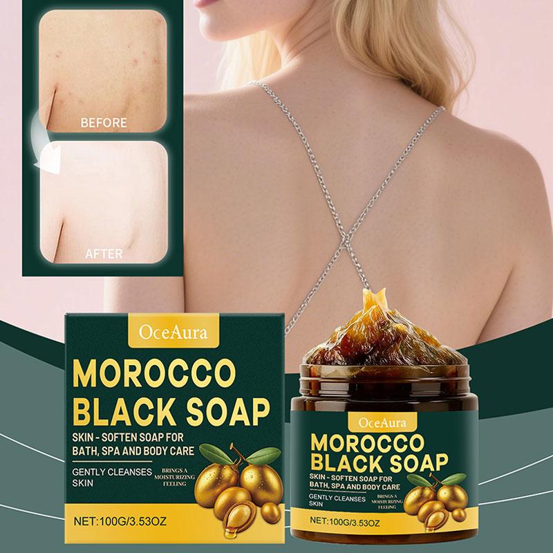 Moroccan Black Soap Deep Clean - Castor Oil Soap recension och pris