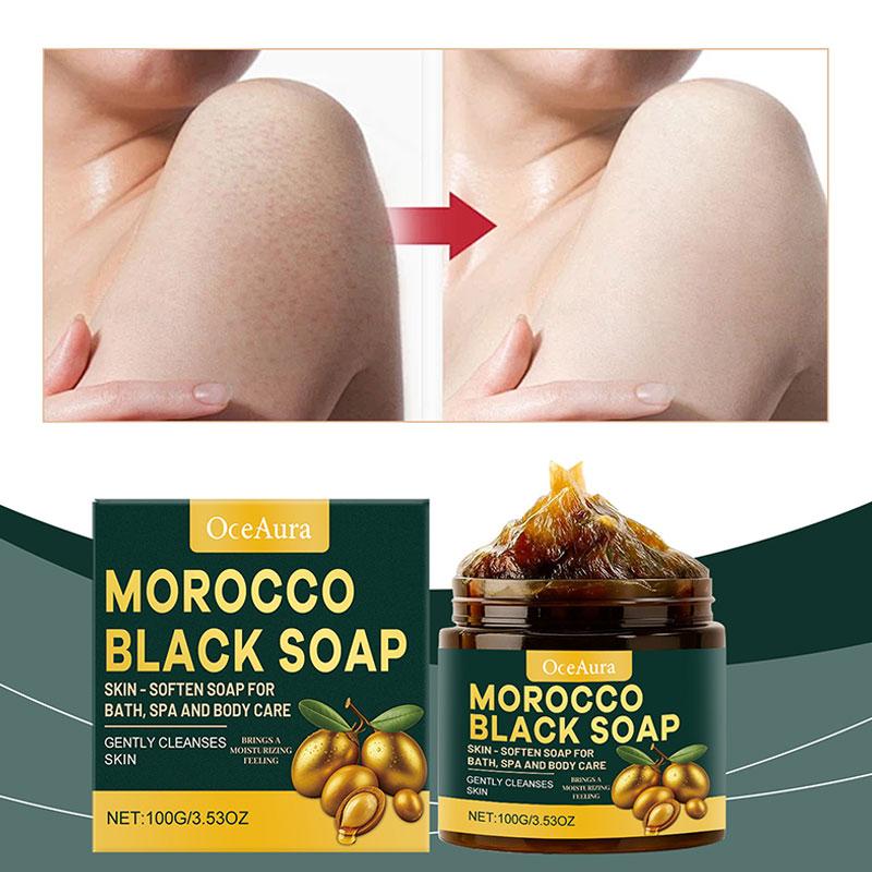 Moroccan Black Soap Deep Clean - Castor Oil Soap recension och pris