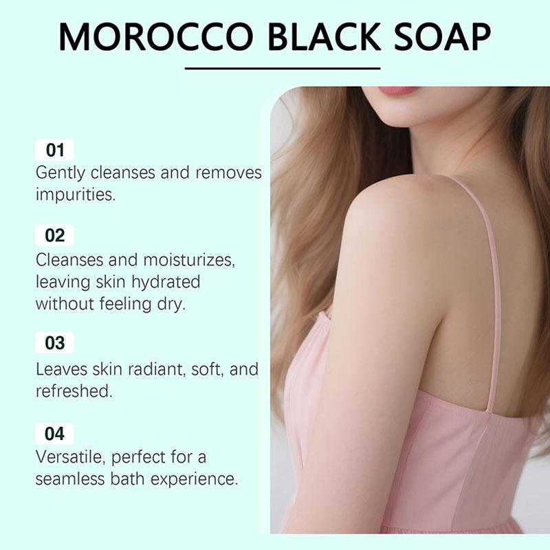 Moroccan Black Soap Deep Clean - Castor Oil Soap recension och pris