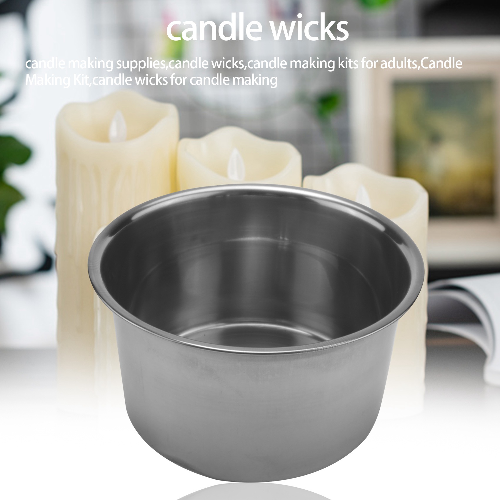 AB34-4 Set Stainless Steel Dou - Soap Making Double Boiler recension och pris