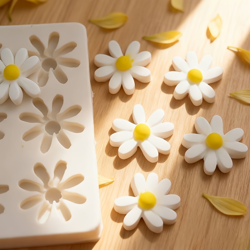 1pc 3D Daisy Sunflower Silicon - Soap Making Bar recension och pris