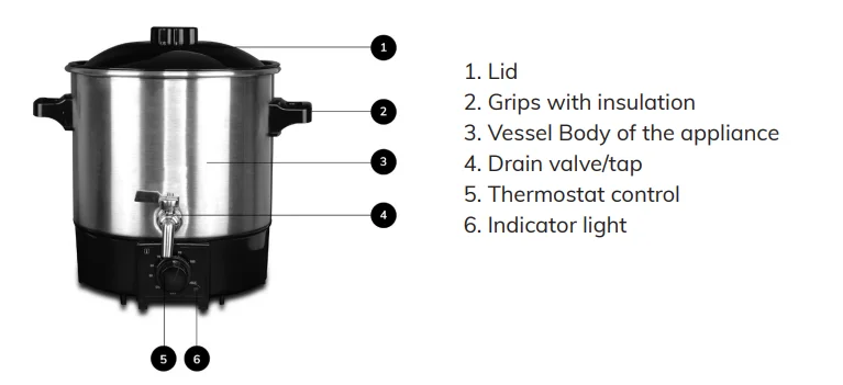 9L Double Boiler Candle Wax Me - Soap Making Double Boiler recension och pris