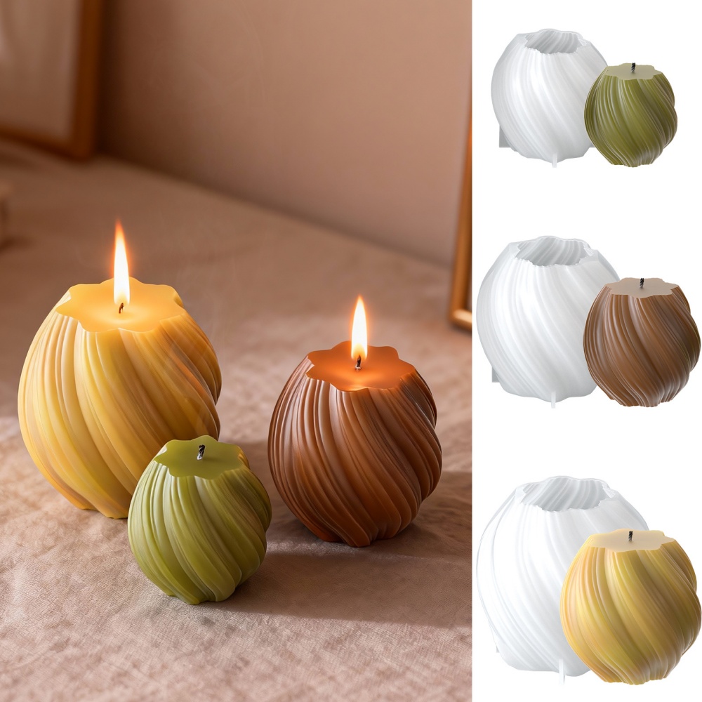 3D Rotating Pillar Candle Sili - Soap Making Lye recension och pris