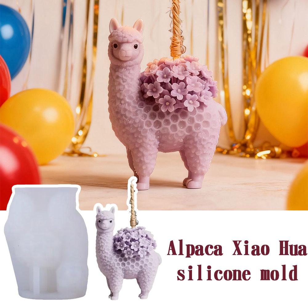 Alpaca Silicone Mold For Candl - Soap Making Gifts recension och pris
