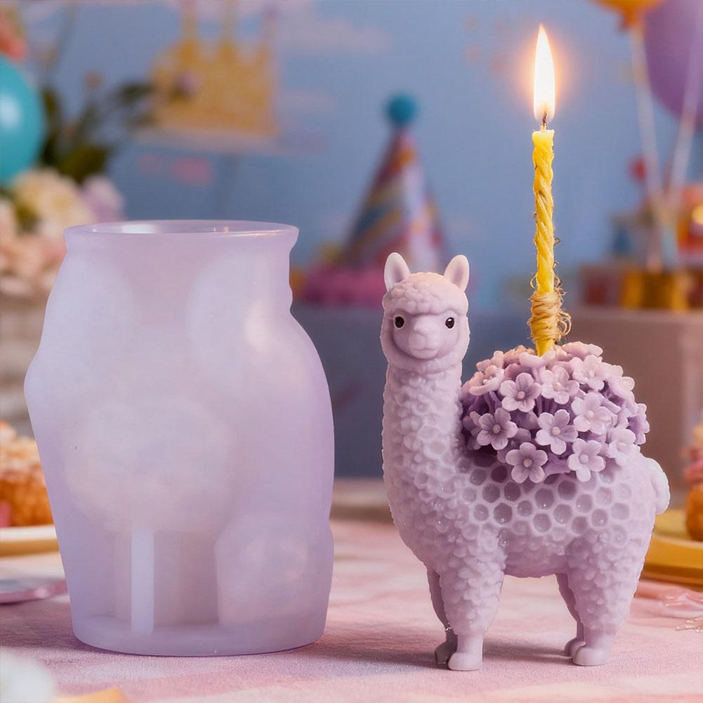 Alpaca Silicone Mold For Candl - Soap Making Gifts recension och pris