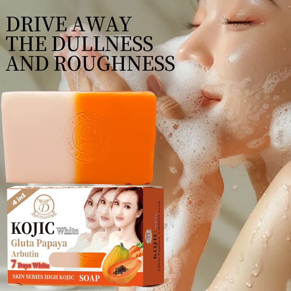 160g Papaya Kojic Acid Essenti - Castor Oil Soap recension och pris