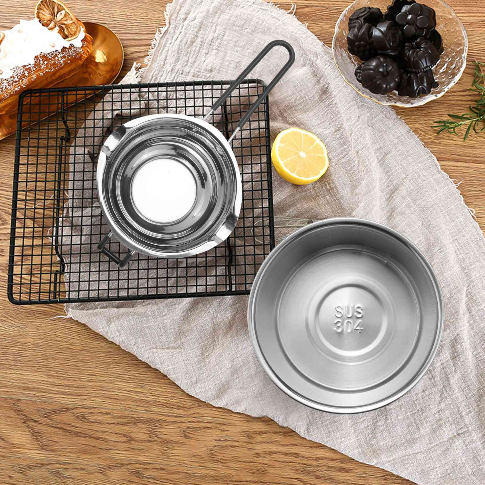 J1UL1N 2 Pack Double Boiler Po - Soap Making Double Boiler recension och pris