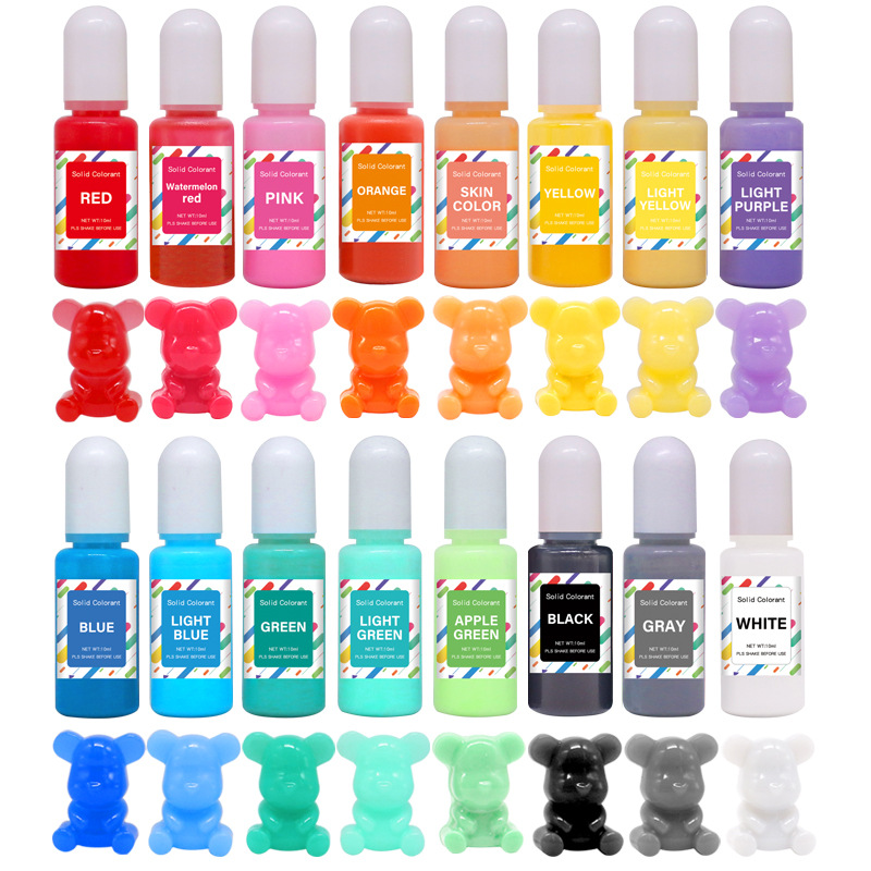DIY Epoxy Resin Pigment Kit Ca - Soap Making Liquid recension och pris