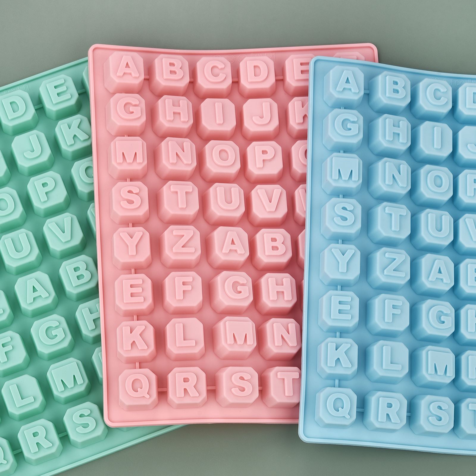 48 Letter Enghish Alphabet let - Soap Making Bar recension och pris