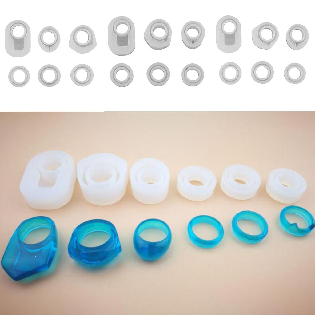 Handmade Silicone Ring Mold Re - Soap Making Bar recension och pris