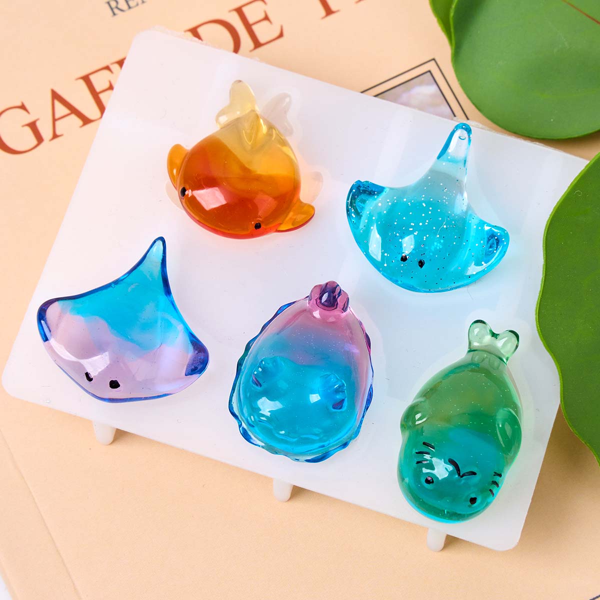 3D Healing Kawaii Manta Ray Wh - Soap Making Bar recension och pris