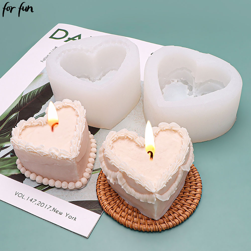 For Fun Heart Cake Shaped Cand - Soap Making Gifts recension och pris
