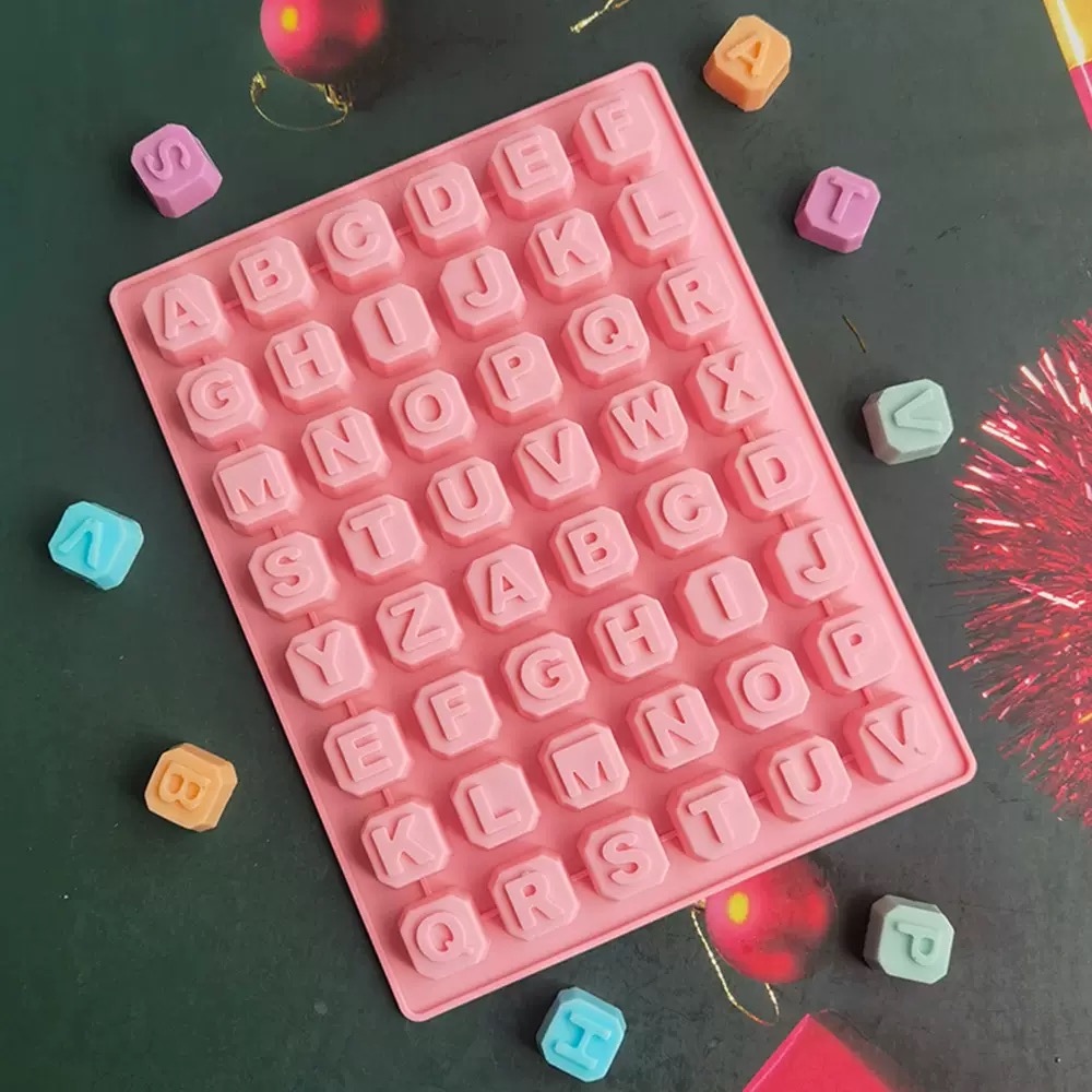 48 Letter Enghish Alphabet let - Soap Making Bar recension och pris
