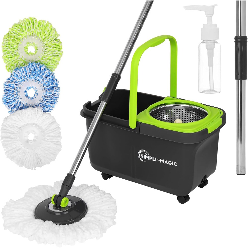 360° Spin Mop and Bucket with  - Kraft Soap Label recension och pris
