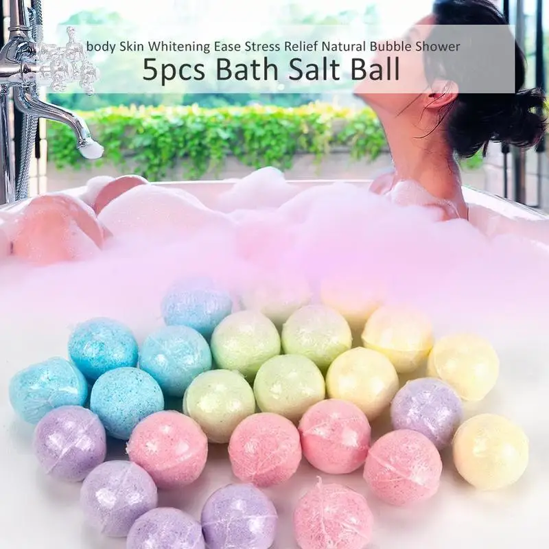 5pcs Bath Salts Ball Handmade  - Essential Oil Soap recension och pris