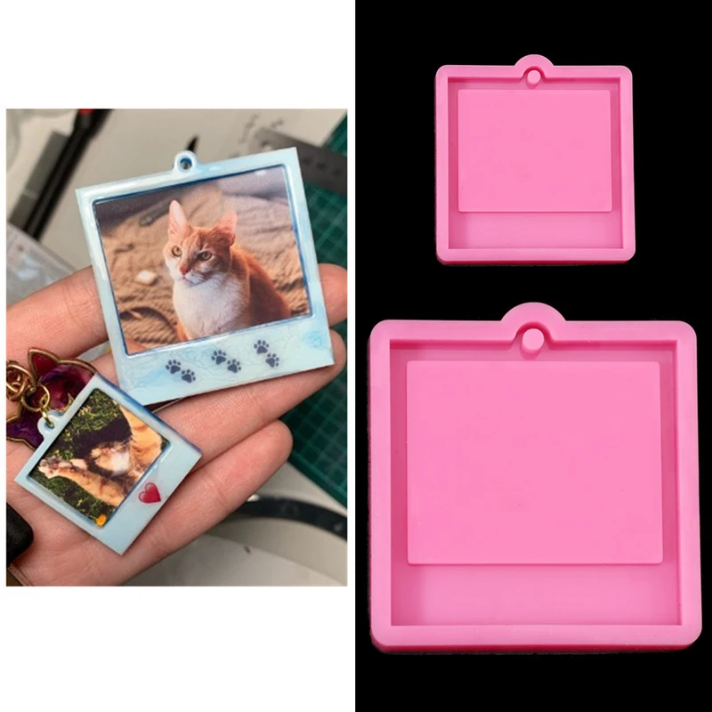 Photo Frame Epoxy Resin Keycha - Soap Making Bar recension och pris