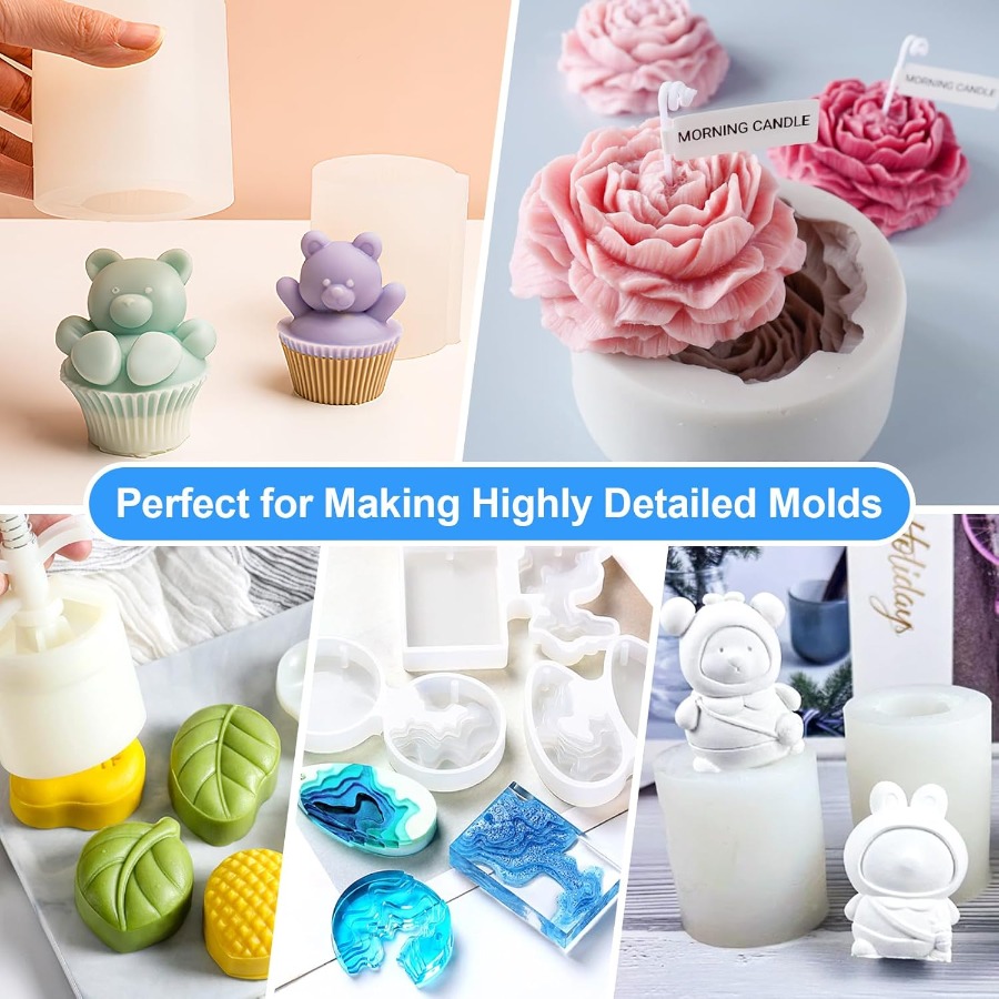Silicone Mold Making Kit, 38.8 - Soap Making Bar recension och pris