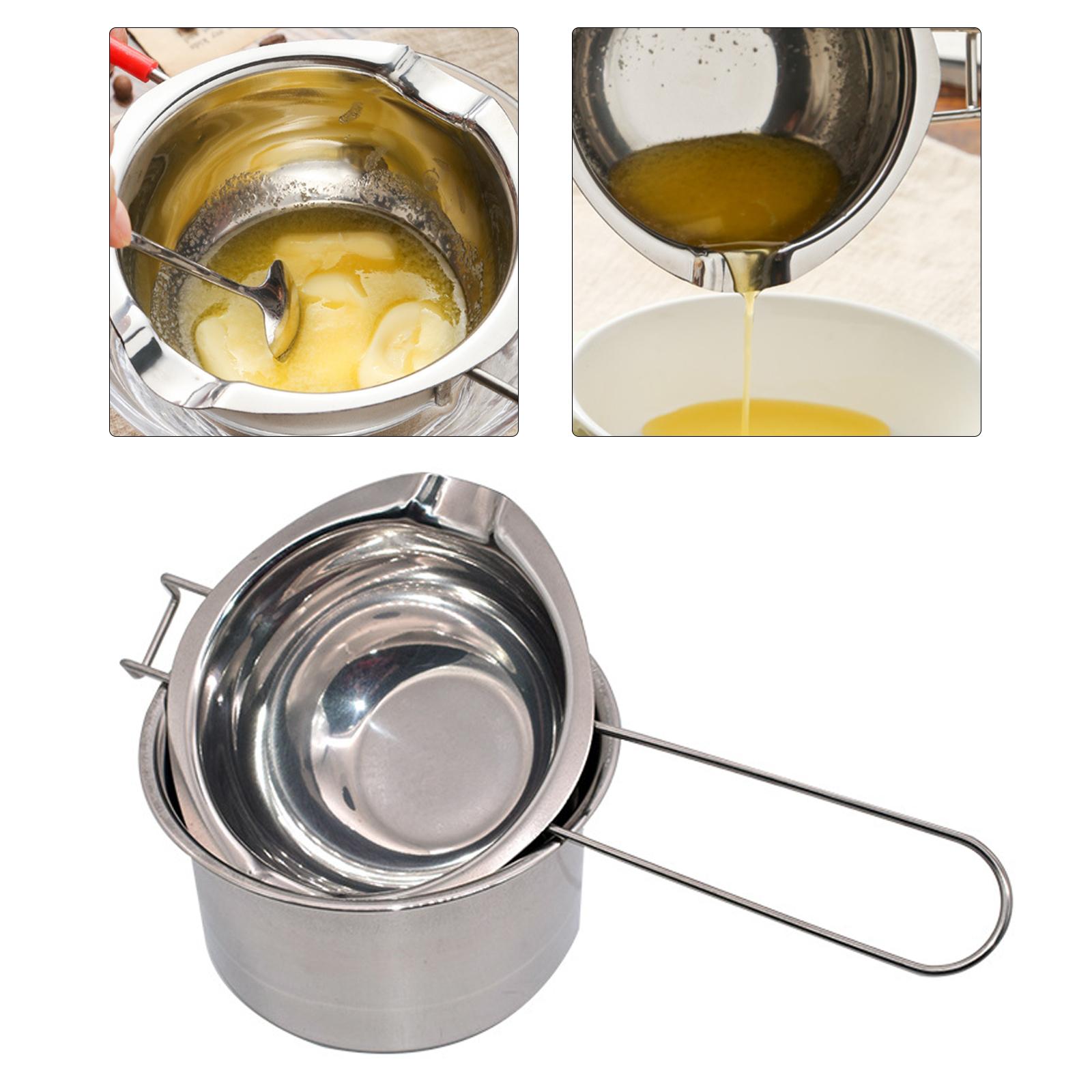 2x Long Handle Candle Wax Melt - Soap Making Double Boiler recension och pris