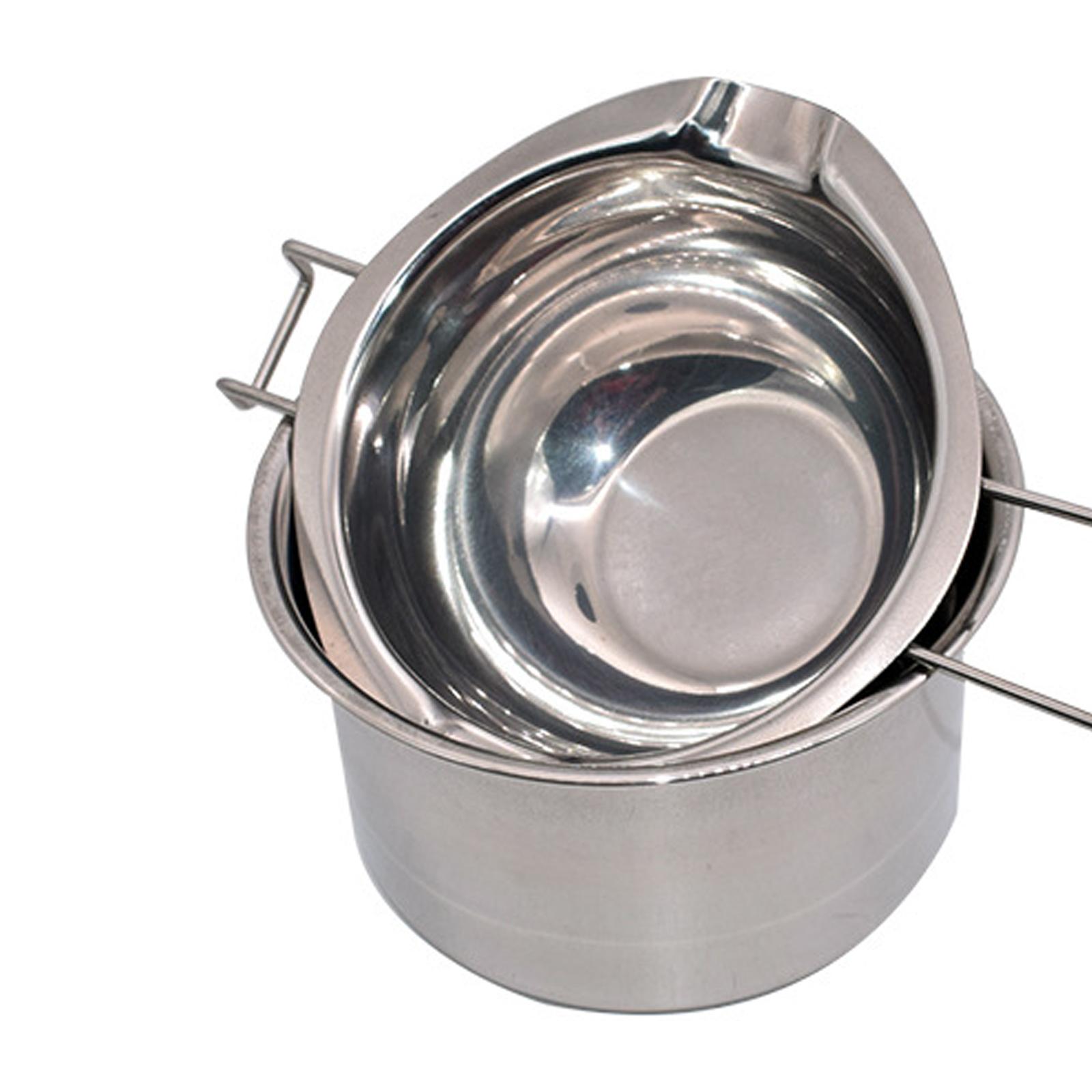 2x Long Handle Candle Wax Melt - Soap Making Double Boiler recension och pris